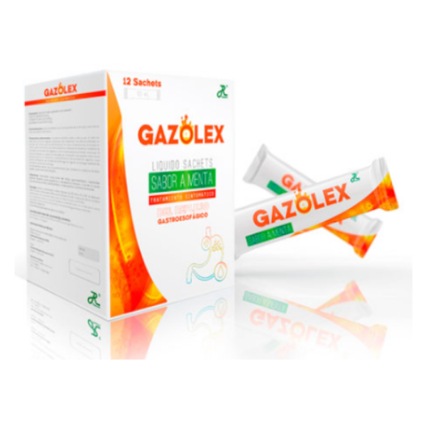 Imagen de GAZOLEX * 10ML CAJA * 12 SACHETS