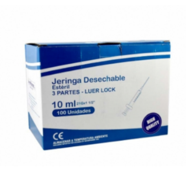 Imagen de JERINGA 10ML CAJA*100UND