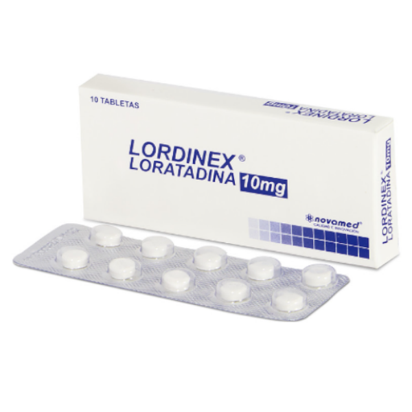 Imagen de LORDINEX 10MG (LORATADINA) CJ* 10 TABS