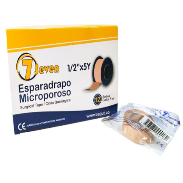 Imagen de MICROPORE 1/2*5Y CJ*12UND