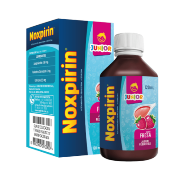 Imagen de NOXPIRIN JUNIOR JBE*120 ML