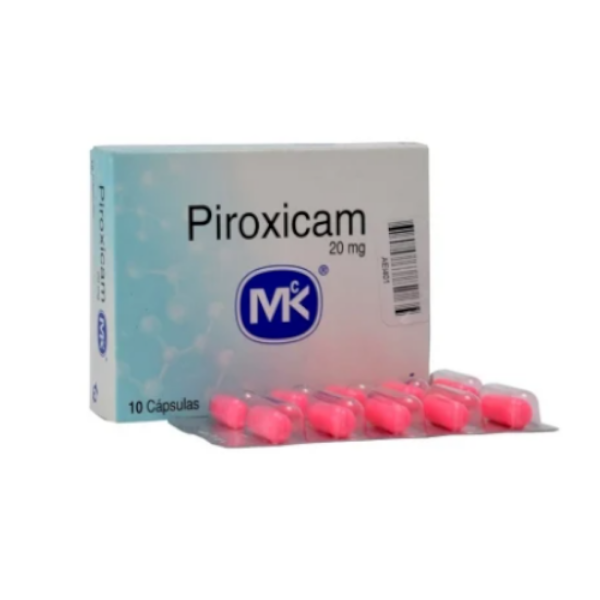 Imagen de PIROXICAM TQ 20MG CAJA*10CAPS