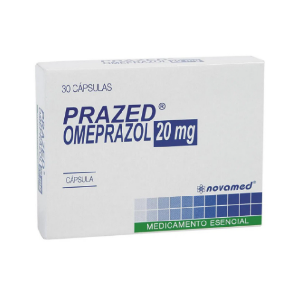 Imagen de PRAZED OMEPRAZOL 20Mg CJ*30 CAPS