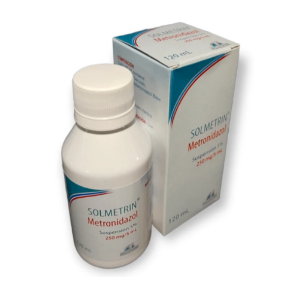 Imagen de SOLMETRIN METRONIDAZOL 250MG/5ML X120ML