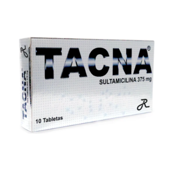 Imagen de TACNA CAJA *10 TABS (SULTAMICILINA 375MG)