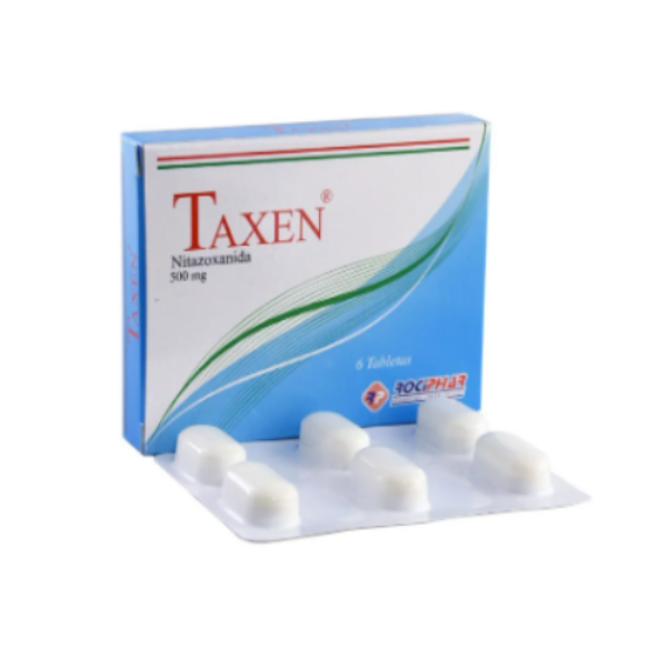Imagen de TAXEN CJ X 6TABS (NITAZOXANIDA