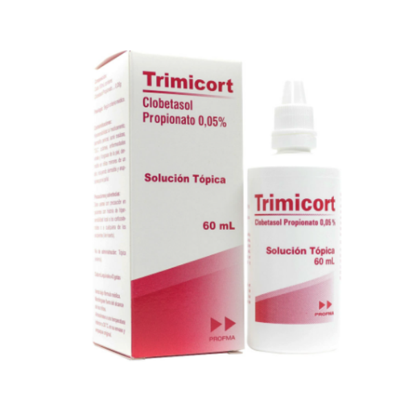 Imagen de TRIMICORT LOCION*60ML (CLOBETASOL 0,05%)