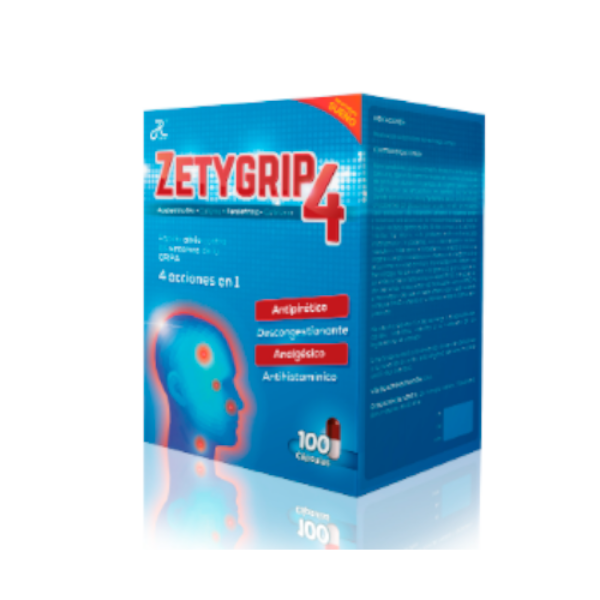 Imagen de ZETYGRIP-4 CJ*100 CAPS
