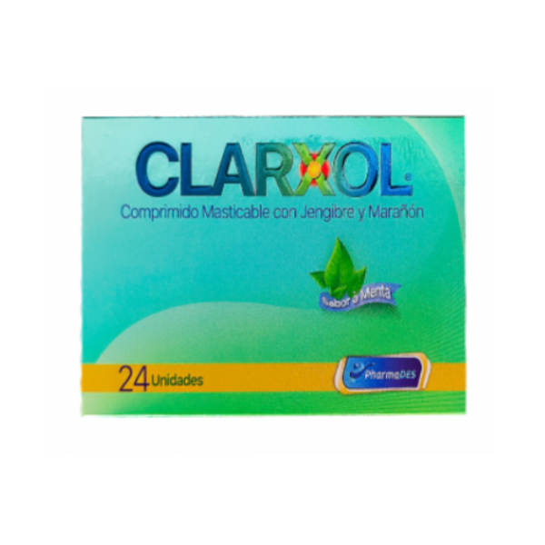 Imagen de CLARXOL CJ*24 TABS MAST. SABOR A MENTA