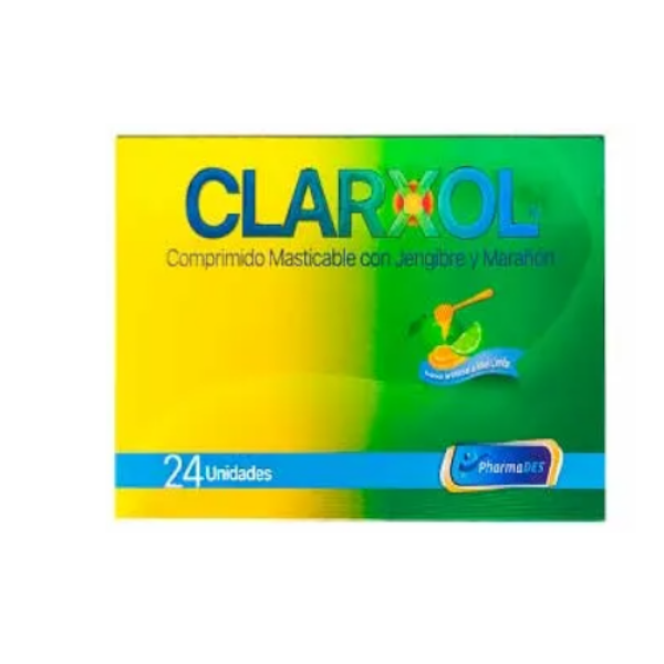 Imagen de CLARXOL CJ*24 TABS MAST. SABOR MIEL