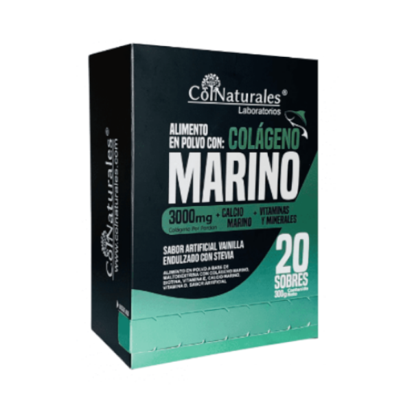 Imagen de COLAGENO MARINO 3000MG CJ*20 SOBRES DE 15GR