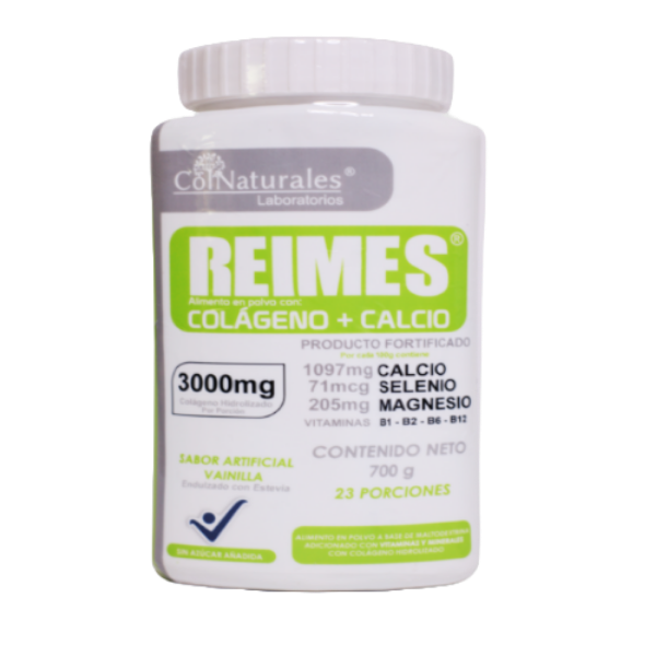 Imagen de REIMES FCO*700 GR COLAGENO 3000mg + CALCIO