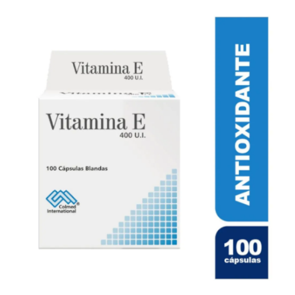 Imagen de VITAMINA E 400 U.I. CAJA*100 CAPS BLANDAS