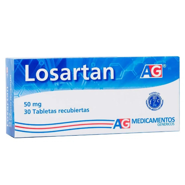 Imagen de LOSARTAN 50 MG*30 TABLE