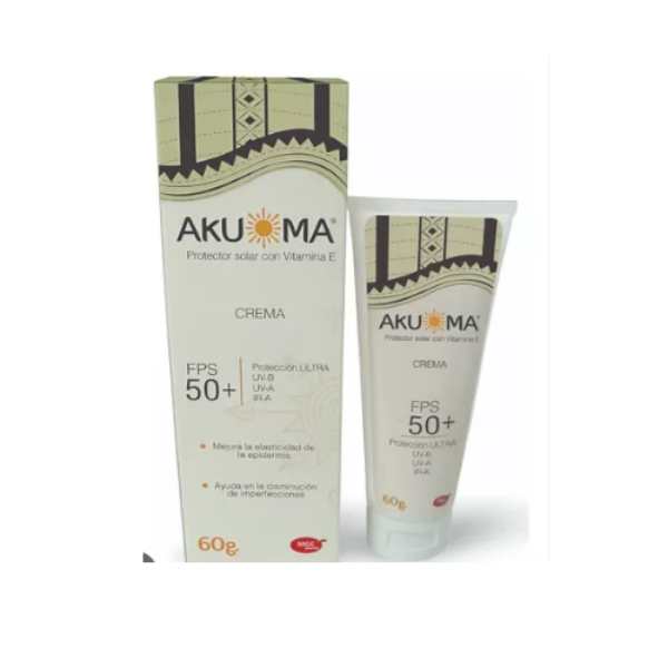Imagen de AKUOMA PROTECTOR SOLAR SPF50+UV-B+UV-A*60 GR