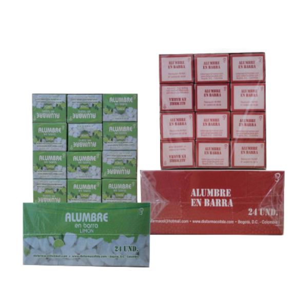 Imagen de ALUMBRE EN BARRA*24UND NATURAL