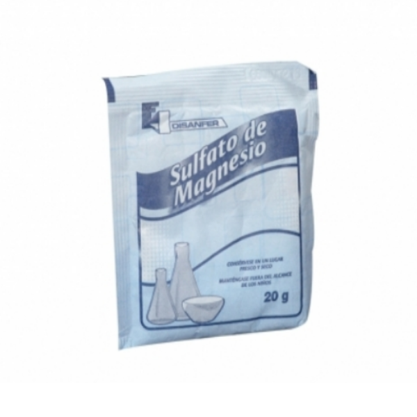 Imagen de SULFATO DE MAGNESIO 50 SOBRES*20GR
