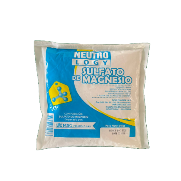 Imagen de SULFATO DE MAGNESIO BOLSA * 500 GR