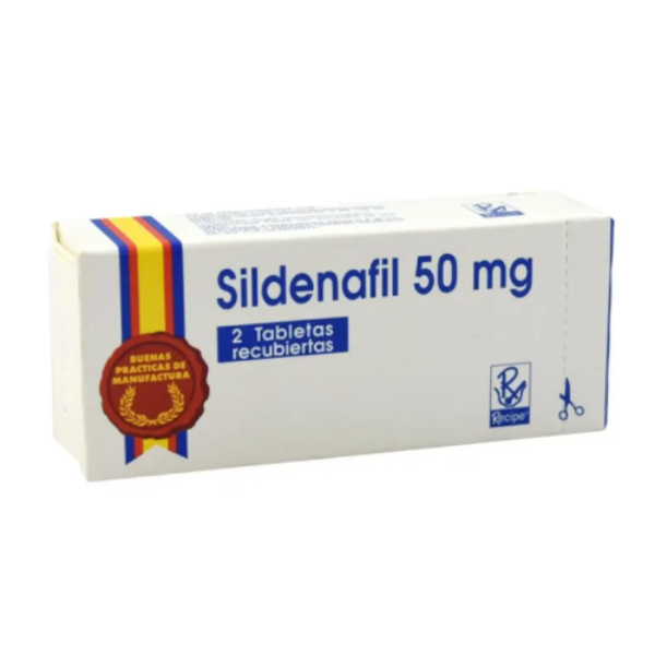 Imagen de SILDENAFIL 50 MG*2 TABS RECUBIERTA