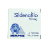 Imagen de SILDENAFILO 50 MG CJ*2TAB