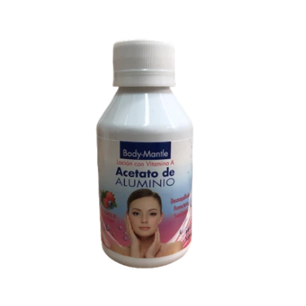 Imagen de BODY-MANTLE Acetato Aluminio Frutos Rojos*120ML