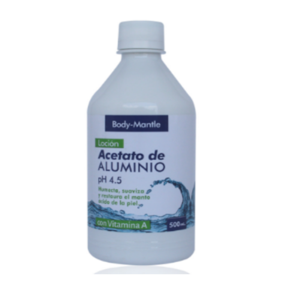 Imagen de BODY-MANTLE Acetato Aluminio*500ML