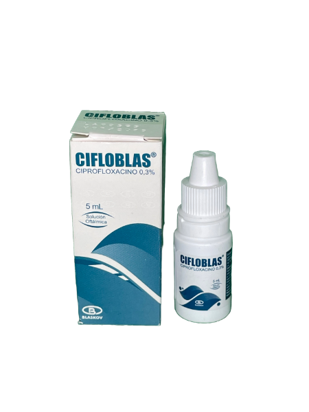 Imagen de CIFLOBLAS CIPROFLOXACINO 3MG/ML*5ML