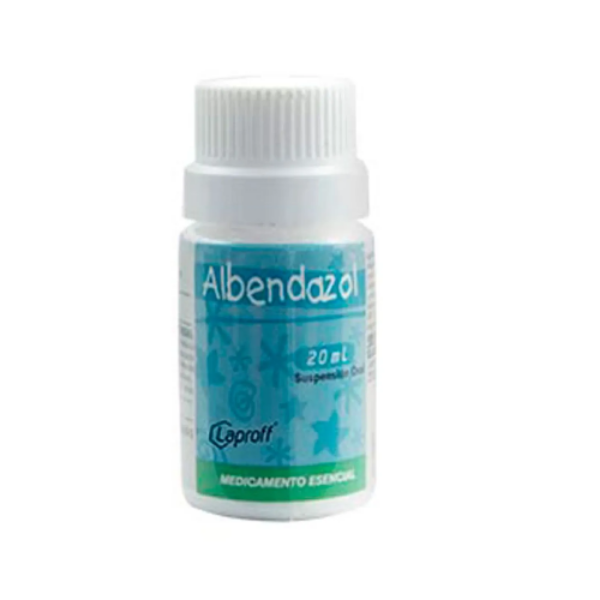 Imagen de ALBENDAZOL SUSP*20ML Laproff
