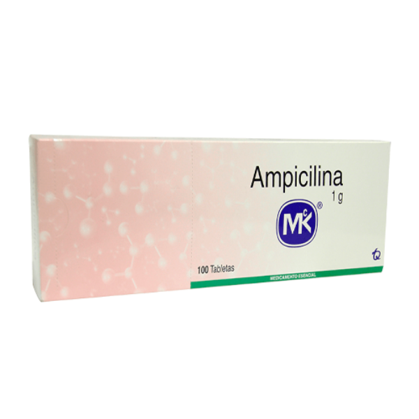 Imagen de AMPICILINA 1GR*100TAB