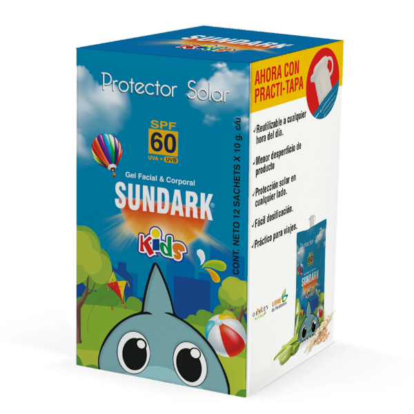 Imagen de SUNDARK NIÑOS *12 Sachets