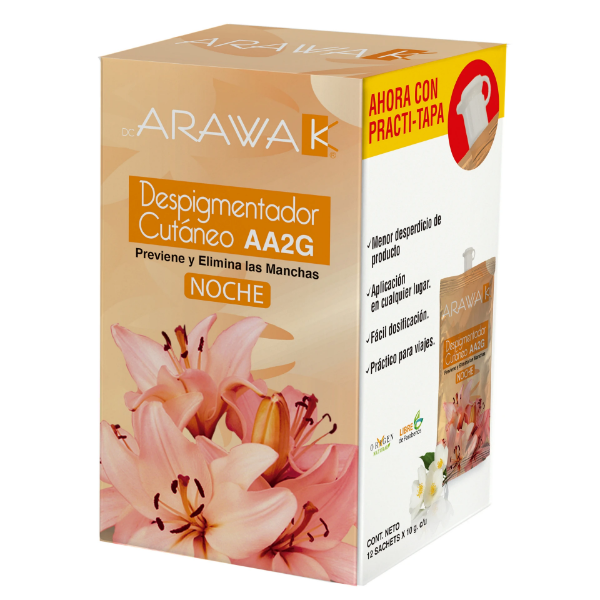 Imagen de ARAWAK DESPIGMENTADOR NOCHE CJ*12Sachets