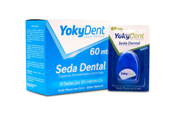 Imagen de SEDA DENTAL AZUL*60 MTS