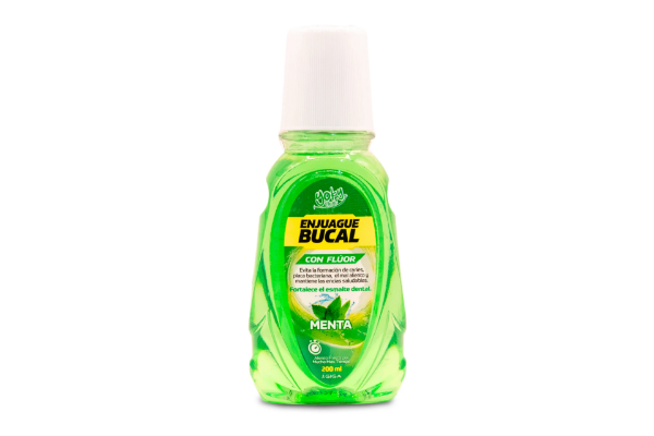 Imagen de ENJUAGUE CON FLUOR MENTA*200 ML