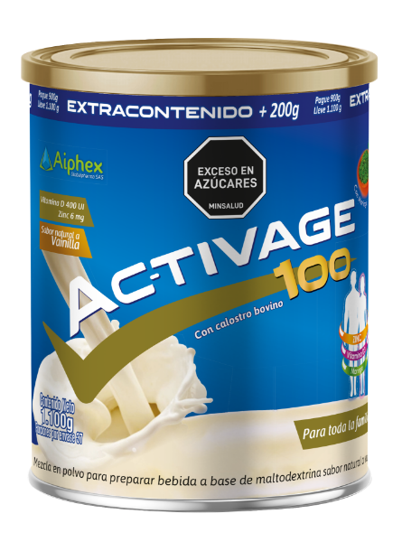 Imagen de ACTIVAGE*900 GR VAINILLA POLVO