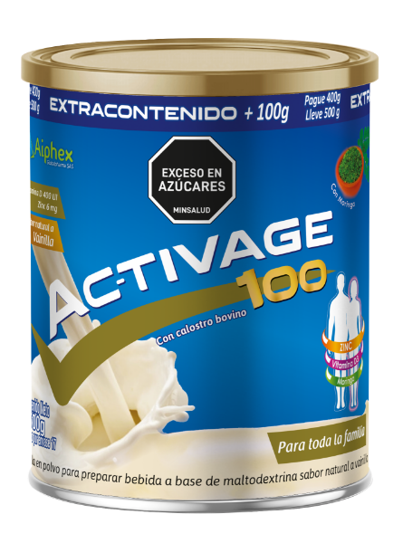 Imagen de ACTIVAGE*400 GR VAINILLA POLVO