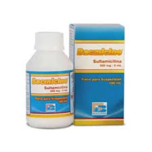 Imagen de BACMICINE SUSP (SULTAMICILINA)*100 ML