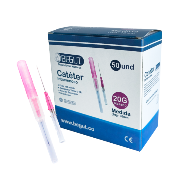 Imagen de CATETER INTRAVENOSO 20G-32MM