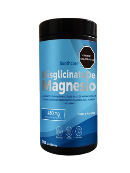Imagen de BISGLICINATO MAGNESIO MAST*90Unds