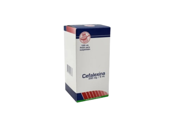 Imagen de CEFALEXINA 250 MG/5 ML POLVO FCO *100ML