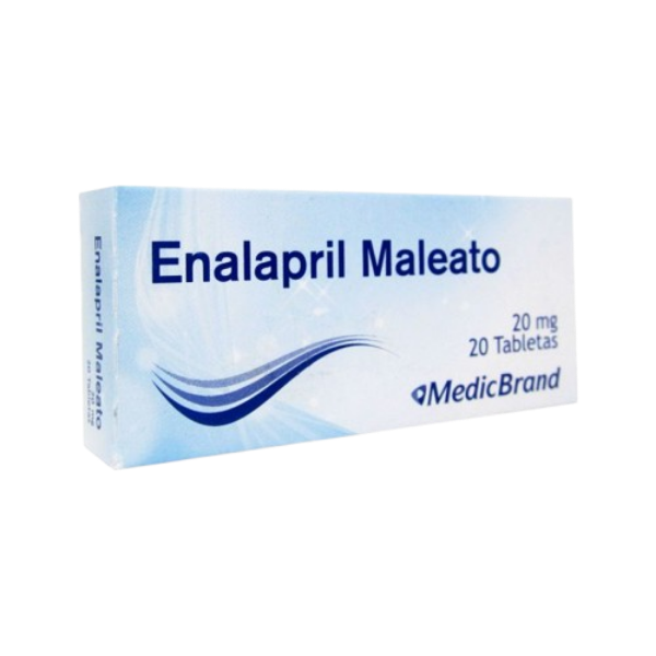 Imagen de ENALAPRIL 20 MG*20 TABLETAS