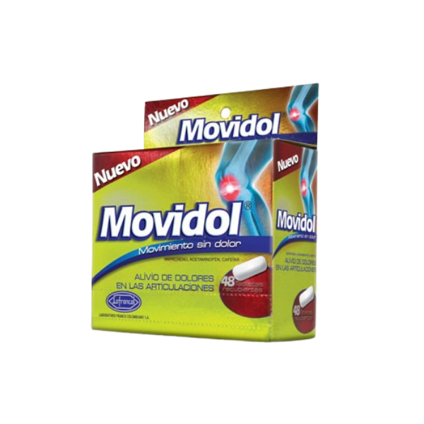 Imagen de MOVIDOL CJ*48 TABLETAS
