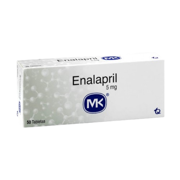 Imagen de ENALAPRIL 5MG CJ*50TAB