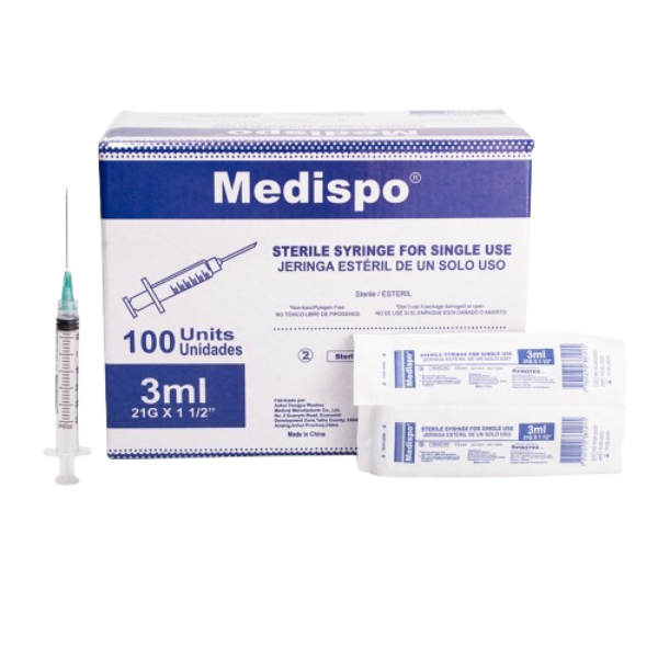 Imagen de JERINGA 3ML CJ*100 UNDS Protex