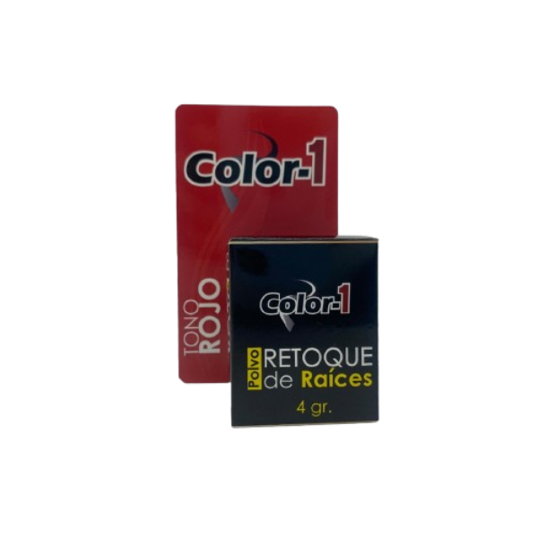 Imagen de POLVO RETOQUE DE RAICES 4 GR ROJO