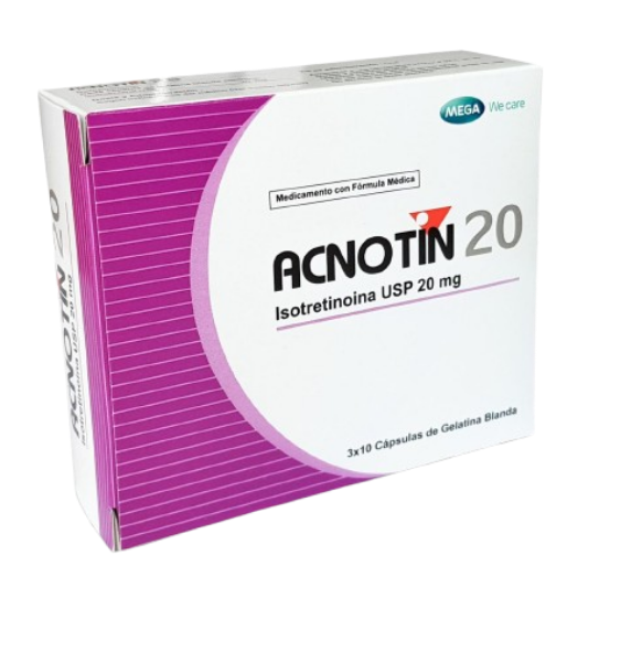 Imagen de ACNOTIN 20MG CJ*30 Caps