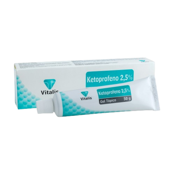 Imagen de KETOPROFENO 2.5% GEL TOP*50Gr