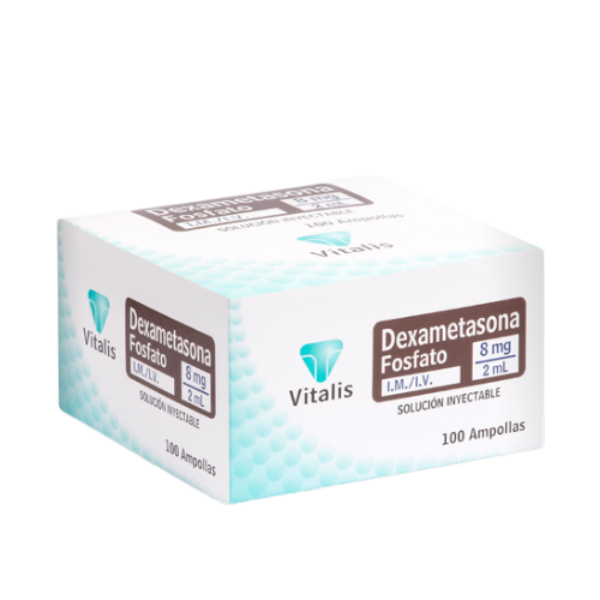 Imagen de DEXAMETASONA 8Mg/2Ml*100AMP