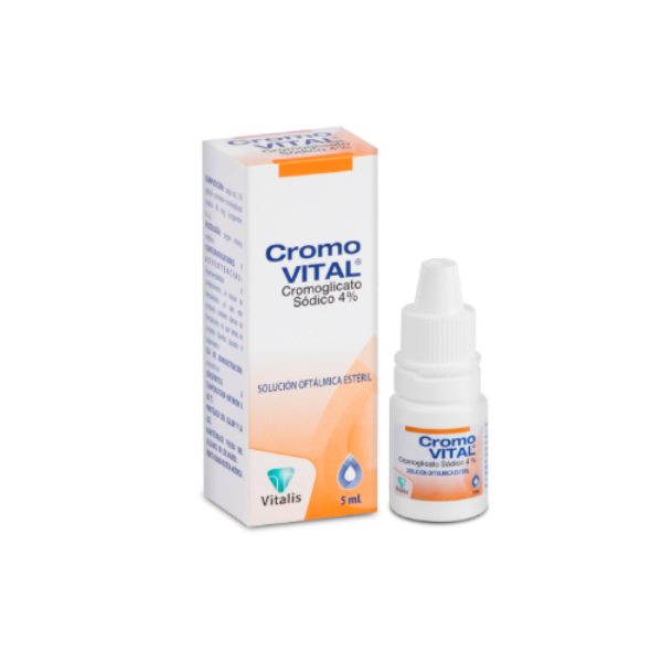 Imagen de CROMOVITAL CROMOGLICATO DE SODIO OFT *5ML