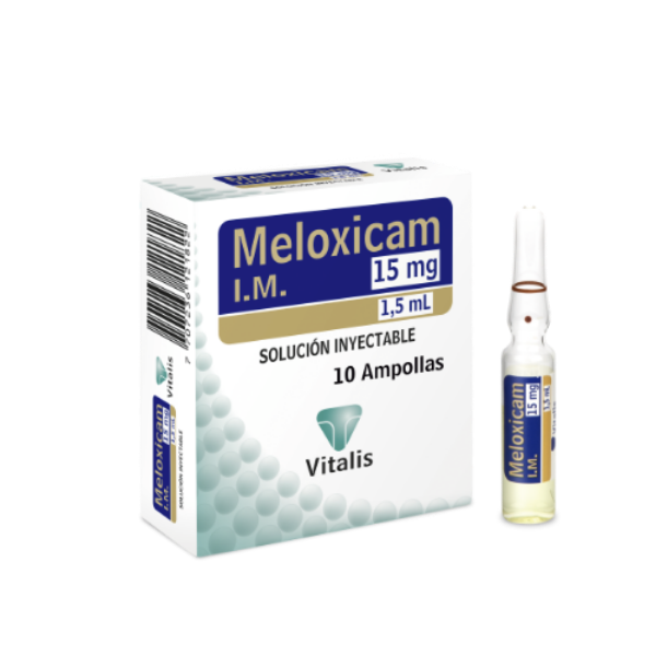 Imagen de MELOXICAM 15 MG/1.5ML CJ*10 AMP