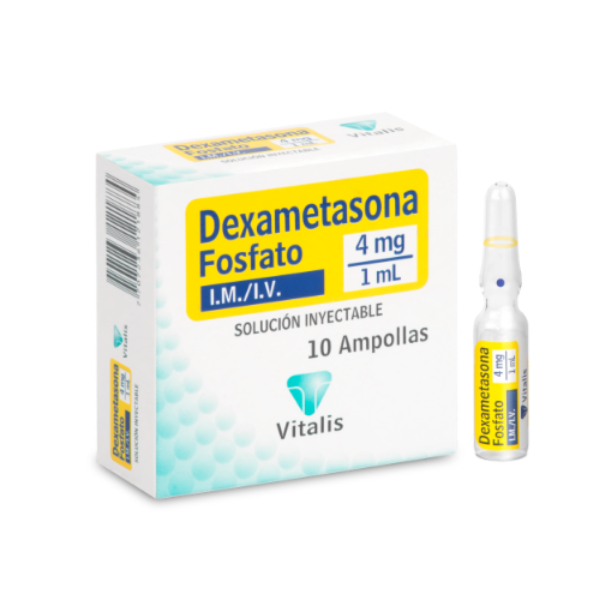 Imagen de DEXAMETASONA 4 MG *10 AMPOLLAS